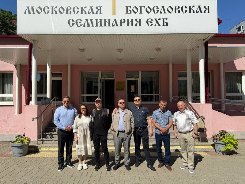 Команда Дома Слова у Московской богословской семинарии
